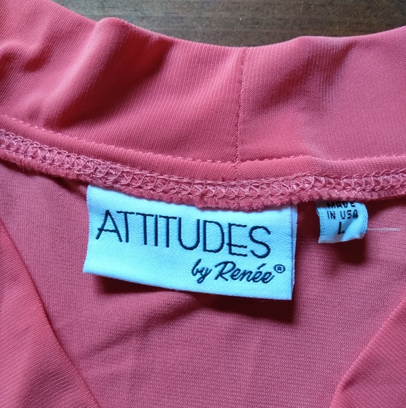 Attitudes Cascade Front Shrug 3/4 Sleeve - Picture 6 of 6